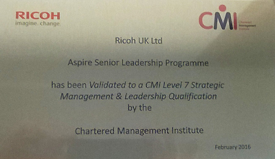 Ricoh Tier Leadership programme