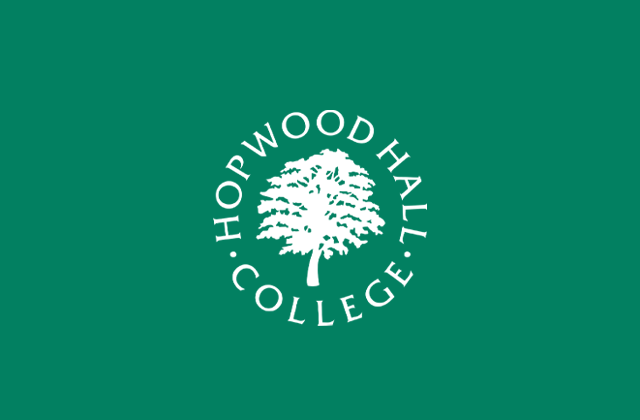 Hopwood Hall College banner