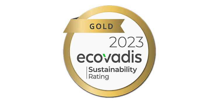 Ricoh awarded Gold rating by EcoVadis for its sustainability practices