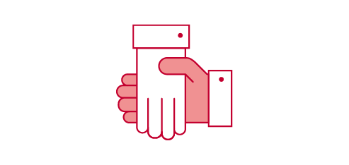 Shake hands icon