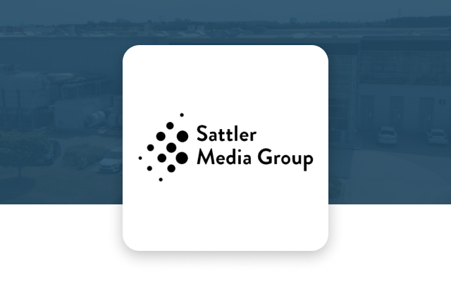Sattler Media Group case study banner