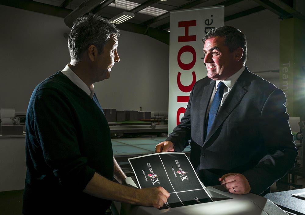 Ricoh Ireland boosts business growth for Definition Print in €500K partnership